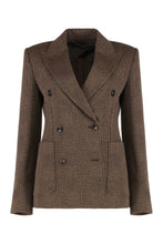 Load image into Gallery viewer, Double-breasted blazer Zulma in Prince of Wales
