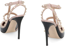 Load image into Gallery viewer, Valentino Garavani - Rockstud Patent leather slingback pumps
