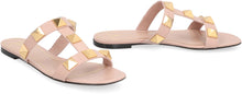 Load image into Gallery viewer, Valentino Garavani - Roman Stud leather slides
