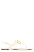 Load image into Gallery viewer, Valentino Garavani - Leather thong-sandals
