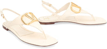Load image into Gallery viewer, Valentino Garavani - Leather thong-sandals
