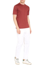 Load image into Gallery viewer, Cotton crew-neck T-shirt
