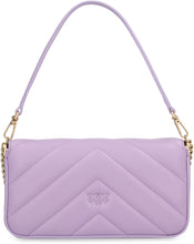 Load image into Gallery viewer, Mini Love Click baguette bag in leather
