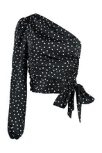 Load image into Gallery viewer, Printed satin blouse
