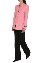 Load image into Gallery viewer, Wool single-breasted blazer
