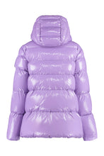 Load image into Gallery viewer, Eleodoro hooded shiny down jacket
