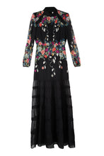 Load image into Gallery viewer, Jacqui silk maxi dress
