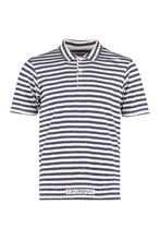 Load image into Gallery viewer, Logo detail stretch cotton polo shirt
