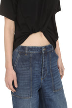 Load image into Gallery viewer, Cotton crew-neck T-shirt

