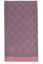 Load image into Gallery viewer, Wool GG jacquard scarf
