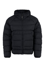 Load image into Gallery viewer, Hooded nylon down jacket

