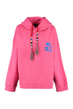 Load image into Gallery viewer, Logo detail cotton hoodie
