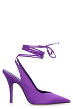 Load image into Gallery viewer, Venus fabric slingback pumps
