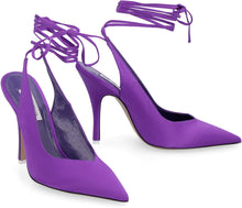 Load image into Gallery viewer, Venus fabric slingback pumps
