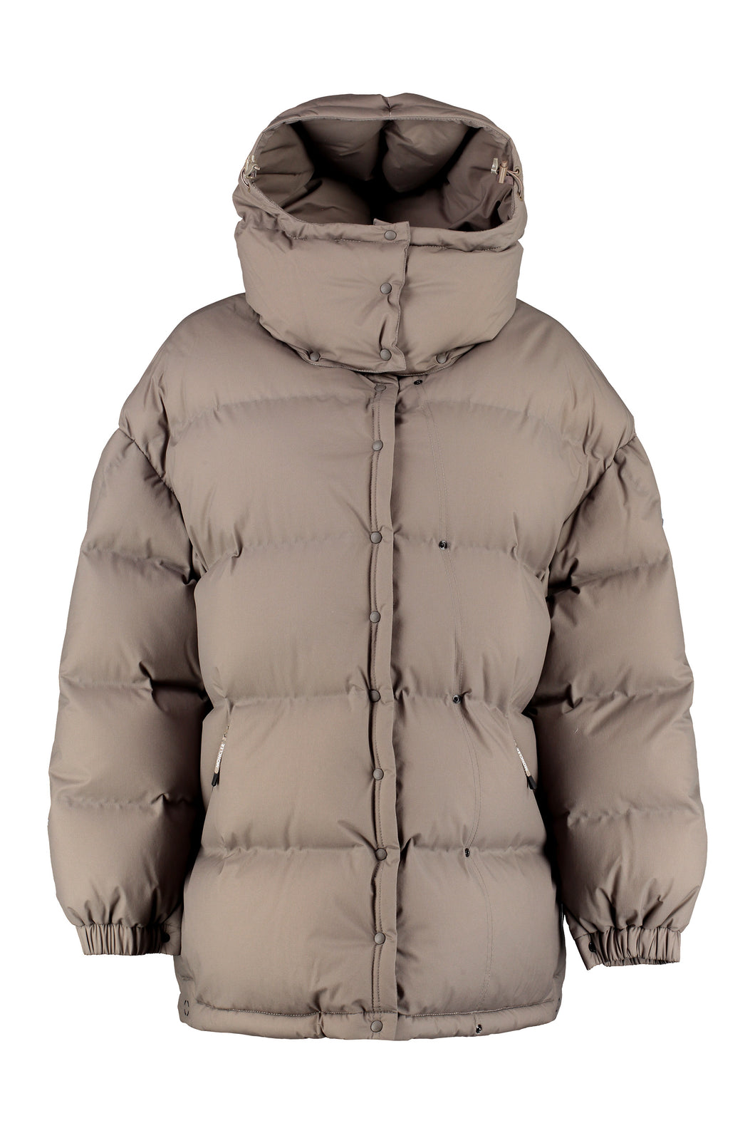 4 Moncler Hyke - Altelsis snap button fastening down jacket