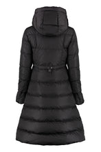 Load image into Gallery viewer, Chondrille long hooded down jacket
