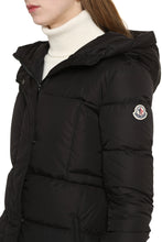 Load image into Gallery viewer, Chondrille long hooded down jacket
