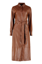 Load image into Gallery viewer, Maris Vegan leather dress
