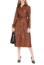 Load image into Gallery viewer, Maris Vegan leather dress

