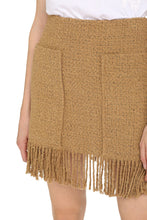 Load image into Gallery viewer, Tweed mini-skirt
