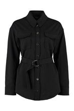 Load image into Gallery viewer, Stretch viscose shirt jacket
