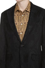 Load image into Gallery viewer, Jacquard single-breasted blazer

