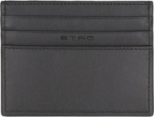 Load image into Gallery viewer, Logo detail leather card holder
