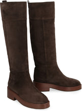 Load image into Gallery viewer, Suede knee high boots
