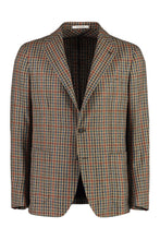 Load image into Gallery viewer, Houndstooth single breast blazer
