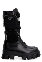Load image into Gallery viewer, Prada Monolith leather combat boots
