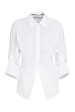 Load image into Gallery viewer, Asymmetric cotton shirt

