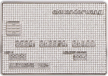 Load image into Gallery viewer, Metal card holder with shoulder strap

