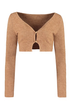 Load image into Gallery viewer, Alzou short wool cardigan
