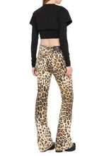 Load image into Gallery viewer, Le Double long sleeve crop top
