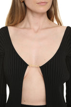 Load image into Gallery viewer, Pralù ribbed-knit cardigan
