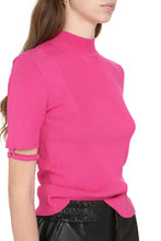Load image into Gallery viewer, Torre ribbed knit T-shirt
