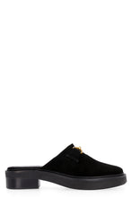 Load image into Gallery viewer, Walker leather slippers with horsebit detail
