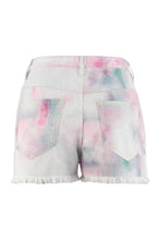 Load image into Gallery viewer, Lesia high-rise cut-off denim shorts
