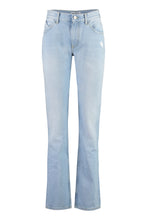 Load image into Gallery viewer, Girlfriend 5-pocket straight-leg jeans
