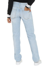 Load image into Gallery viewer, Girlfriend 5-pocket straight-leg jeans
