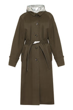 Load image into Gallery viewer, Cotton trench coat
