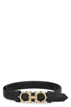 Load image into Gallery viewer, Smooth leather belt with Gancini buckle
