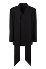 Load image into Gallery viewer, Wool single-breasted blazer
