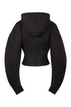 Load image into Gallery viewer, Full zip cotton hoodie
