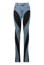 Load image into Gallery viewer, Spiral skinny jeans
