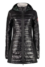 Load image into Gallery viewer, Hybridge Lite long hooded down jacket
