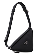 Load image into Gallery viewer, Leather belt bag with logo

