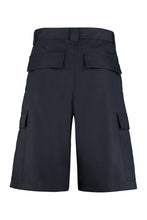 Load image into Gallery viewer, Cotton cargo bermuda shorts
