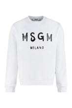 Load image into Gallery viewer, Cotton crew-neck sweatshirt
