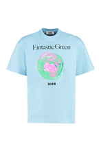 Load image into Gallery viewer, Cotton crew-neck T-shirt
